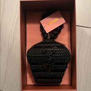 Cult Gaia Suri Top Handle Woven Handbag